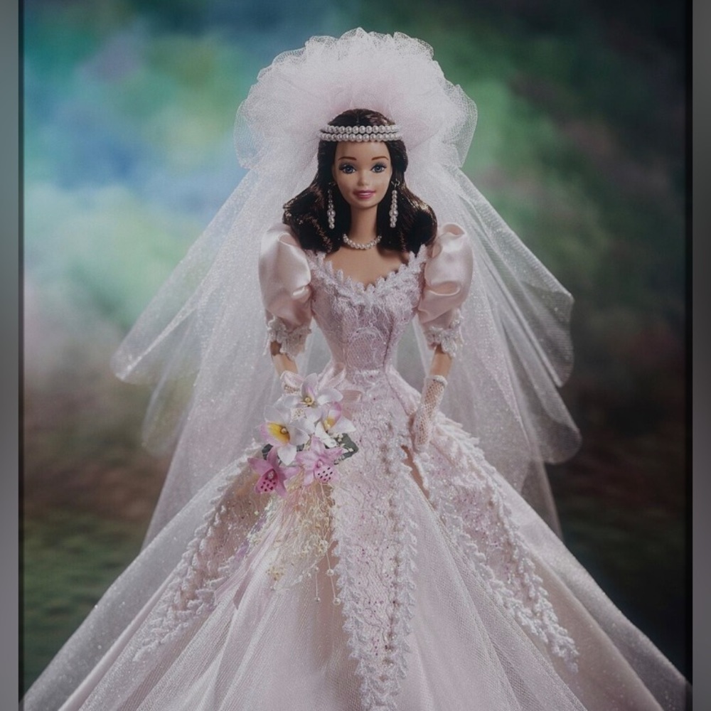 Blushing orchid bride Barbie. NRFB